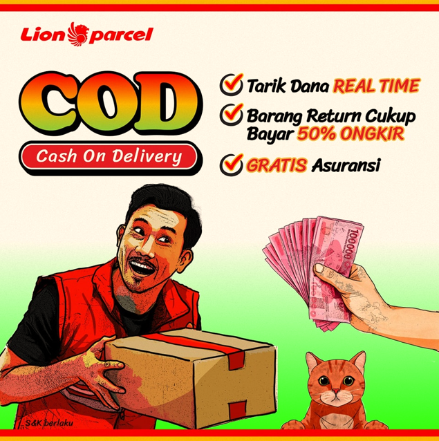 Lion Parcel Menyediakan Layanan COD